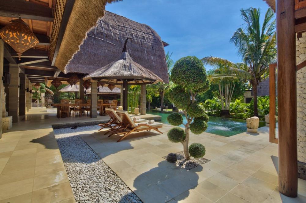 North Bali Villa Terrace View