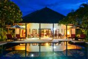 Villa Branie At Sunset - Bali Pictures Indonesia